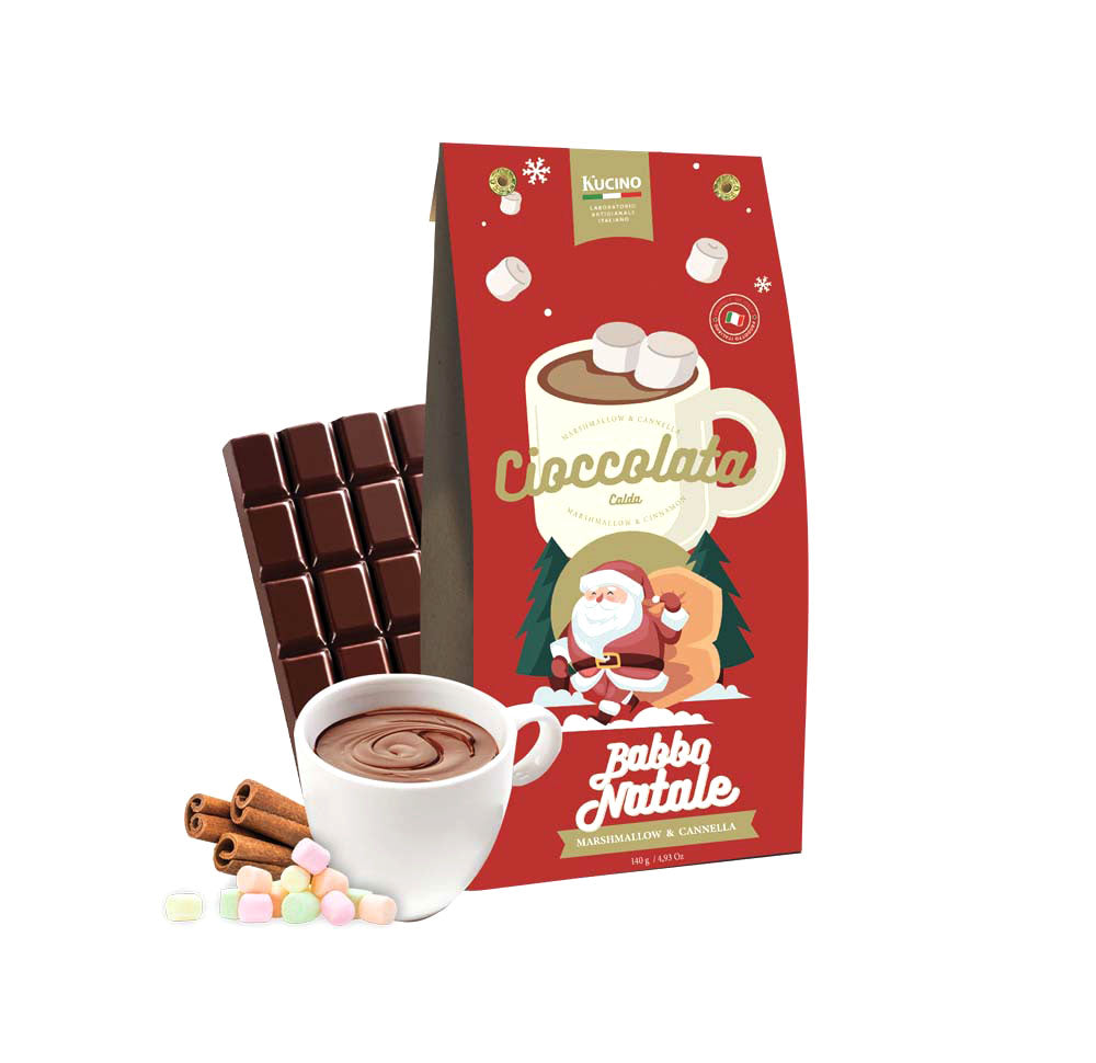 Coffret- Panier Chocolat chaud - Collection Noël