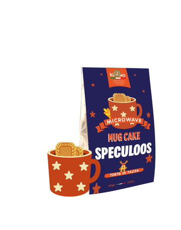 MUG CAKE SPECULOOS - TORTA IN TAZZA SPECULOOS - KUCINO