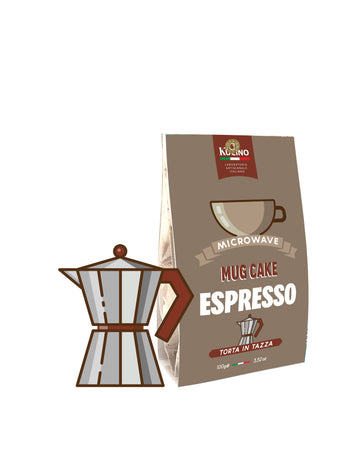 MUG CAKE ESPRESSO - TORTA IN TAZZA AL CAFFE' - KUCINO