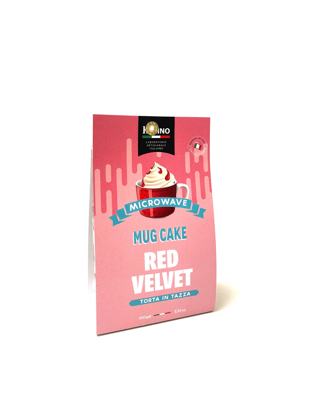 MUG CAKE RED VELVET -  TORTA IN TAZZA RED VELVET - KUCINO