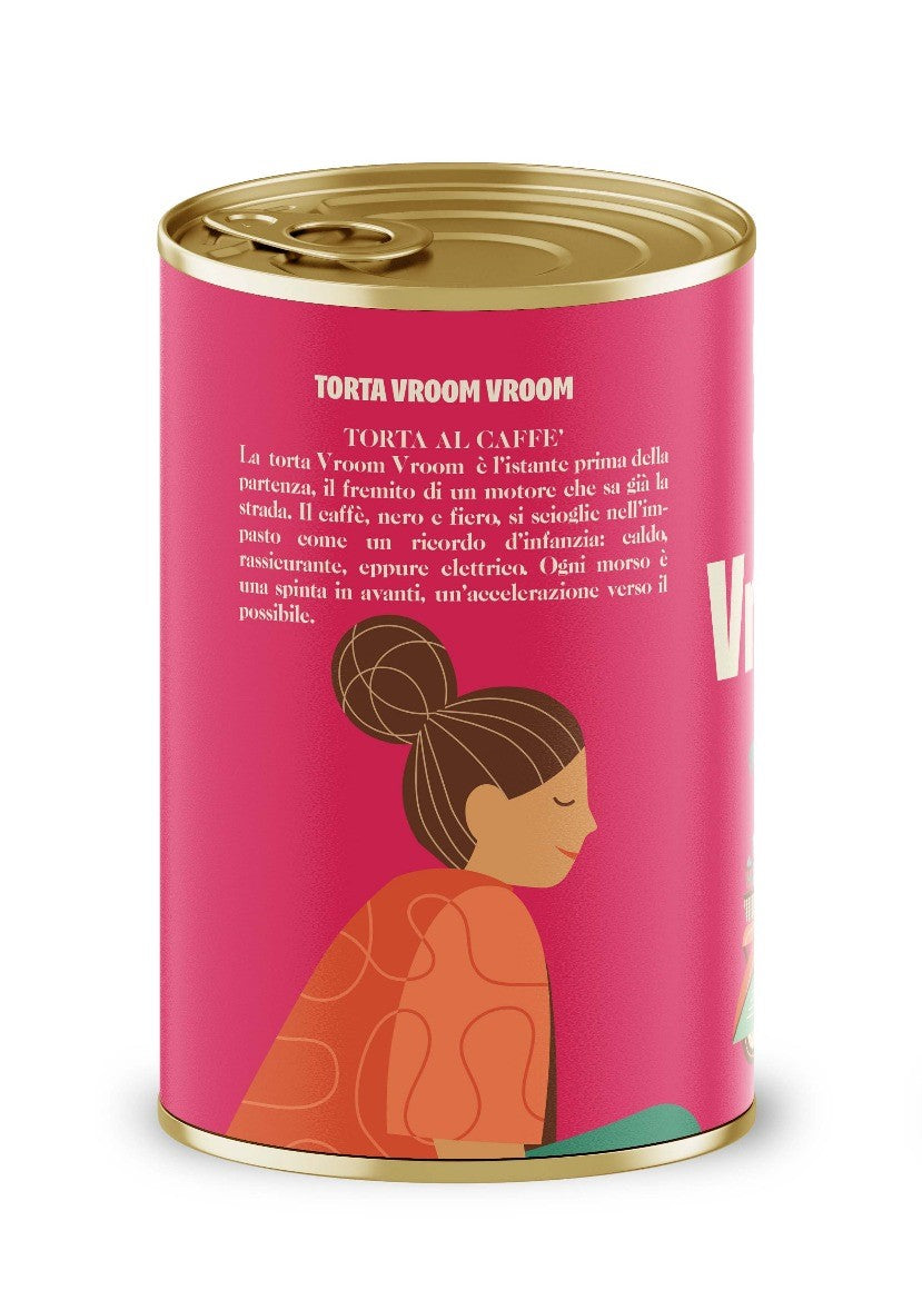 TORTA VROOM VROOM Torta al caffè e gocce di cioccolato - KUCINO