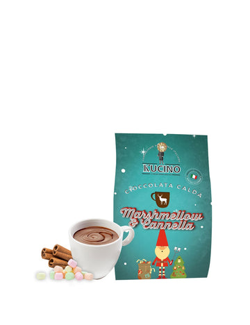 CIOCCOLATA CALDA ALLA CANNELLA CON MARSHMALLOW PER 2 - KUCINO