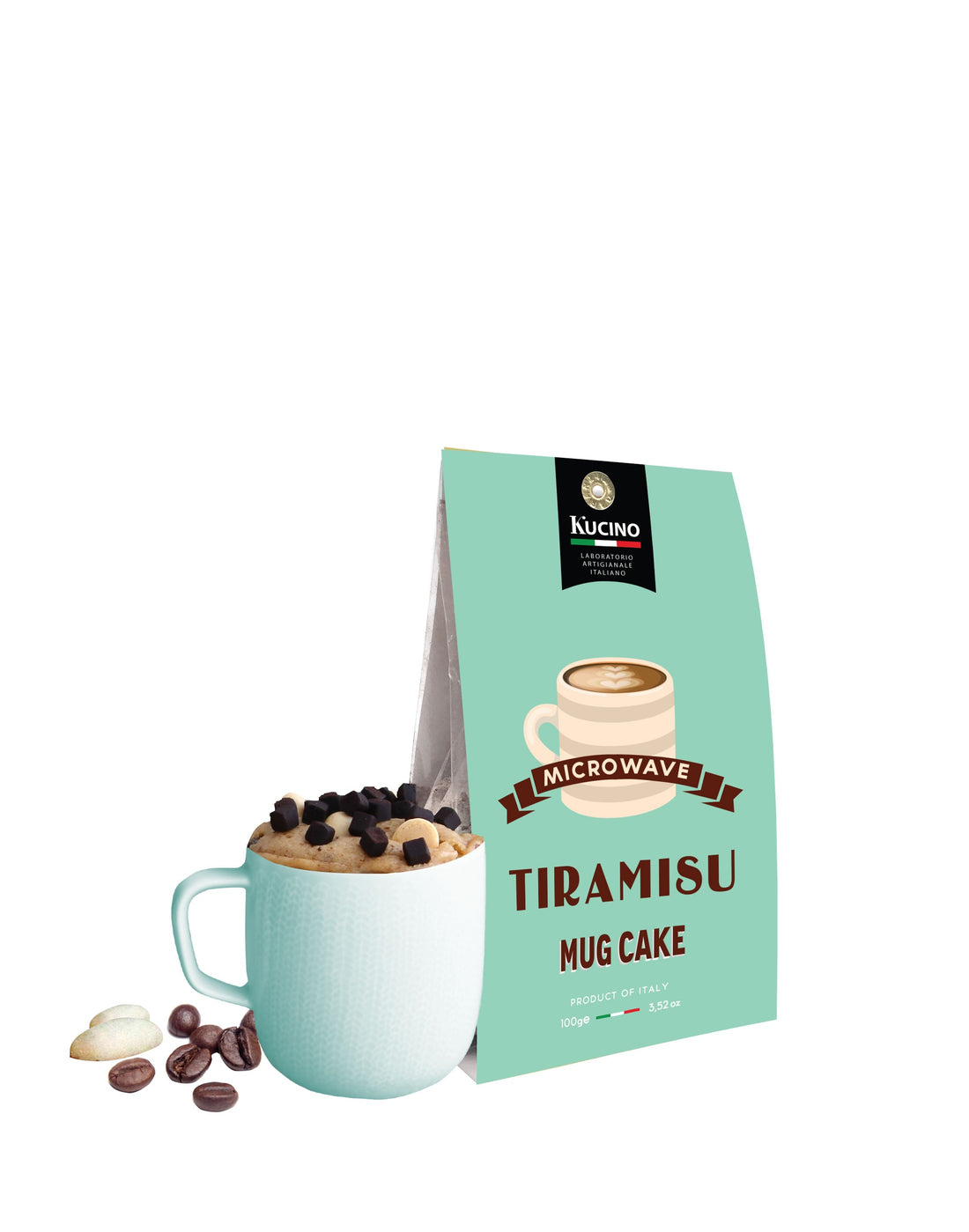 MUG CAKE TIRAMISU' - TORTA IN TAZZA TIRAMISU' - KUCINO