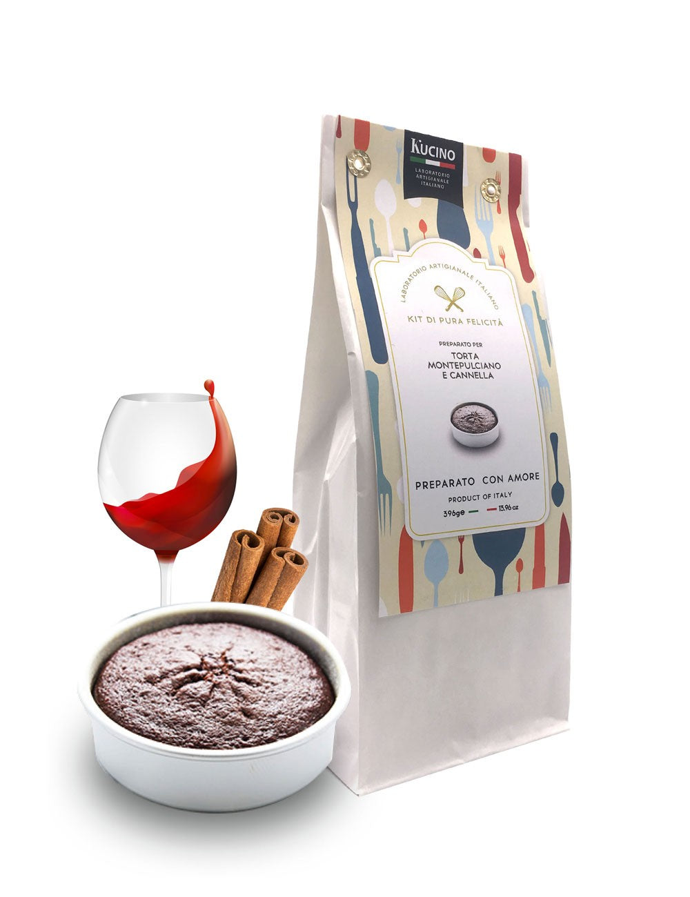 TORTA MONTEPULCIANO E CANNELLA - KUCINO