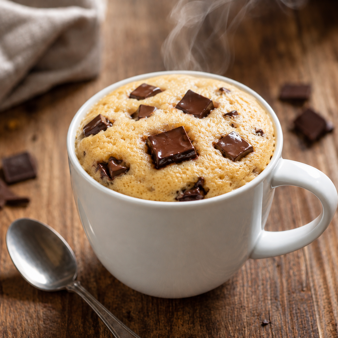 MUG CAKE COOKIES - TORTA IN TAZZA COOKIES - KUCINO