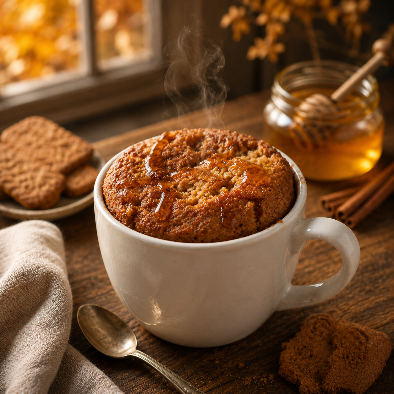 Mug Cake Speculoos - Torta in Tazza Microonde 2 min 100g | Kucino