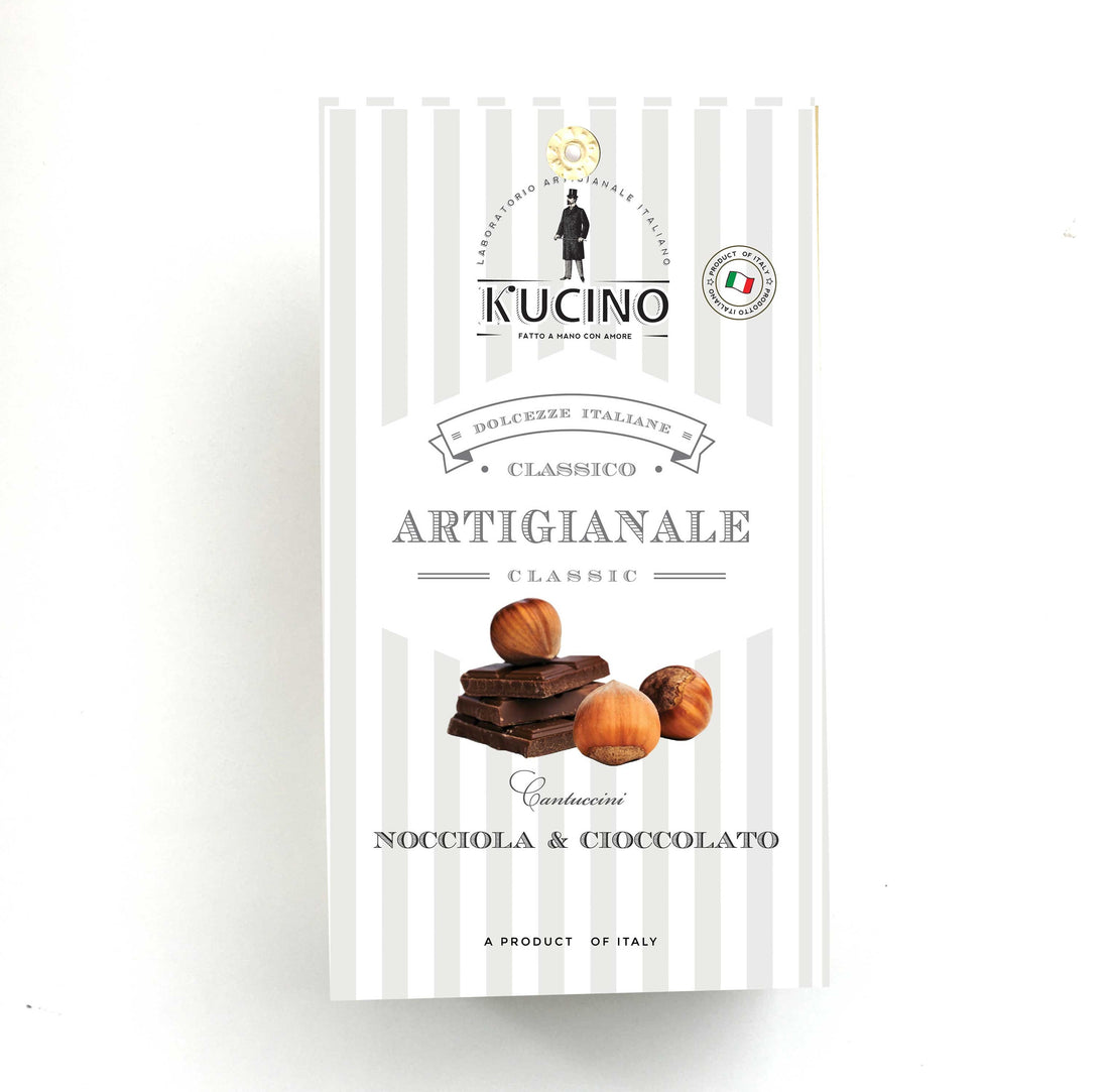 CANTUCCINI AU CHOCOLAT ET AUX NOISETTES