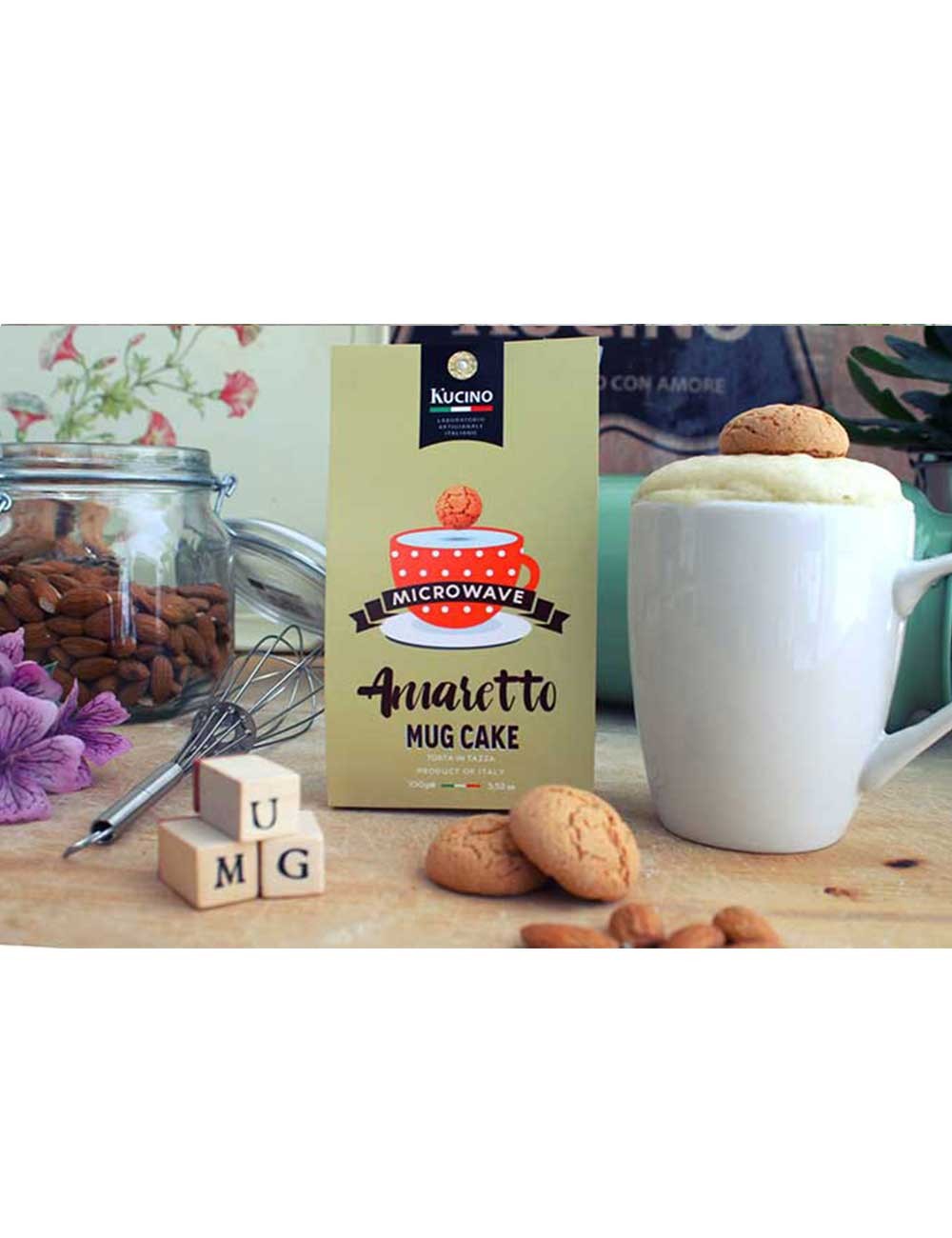 MUG CAKE AMARETTO