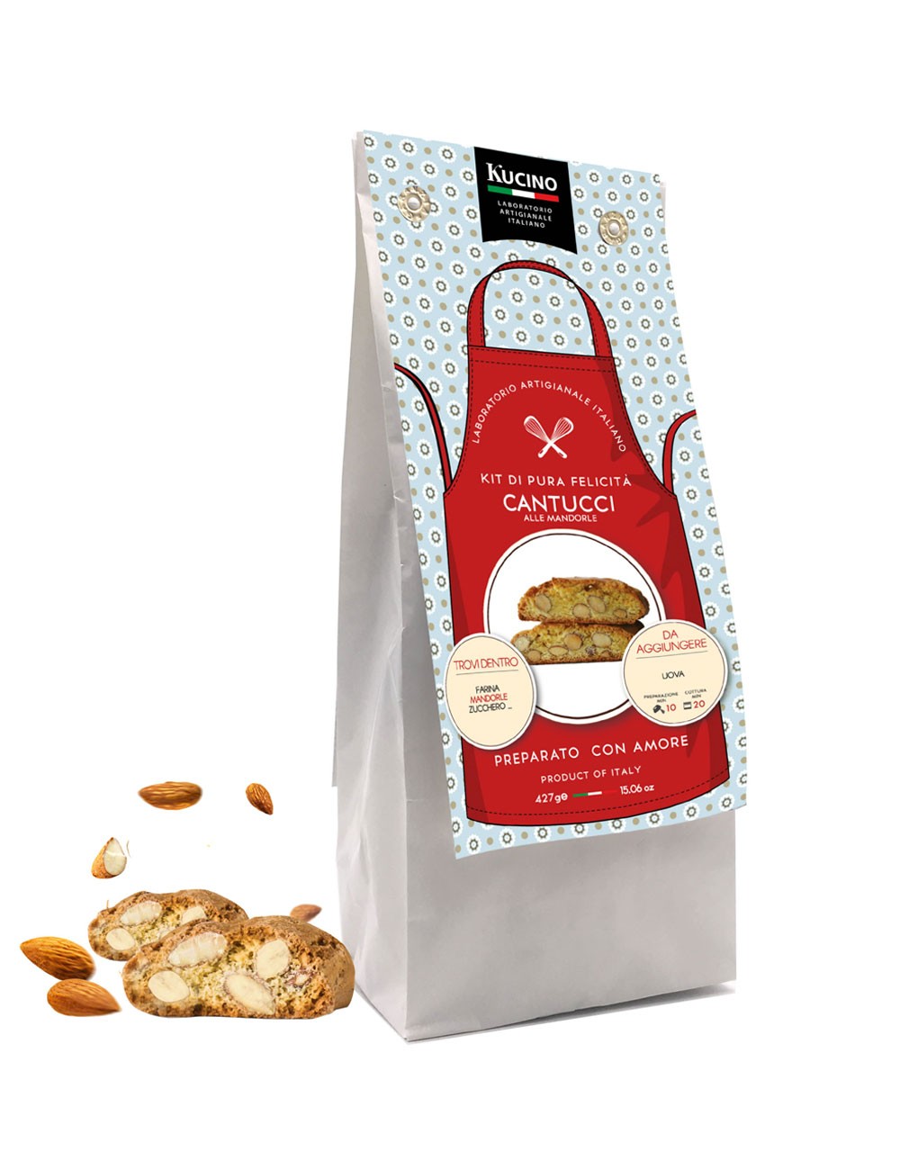 PRÉPARATION POUR CANTUCCI AMANDES